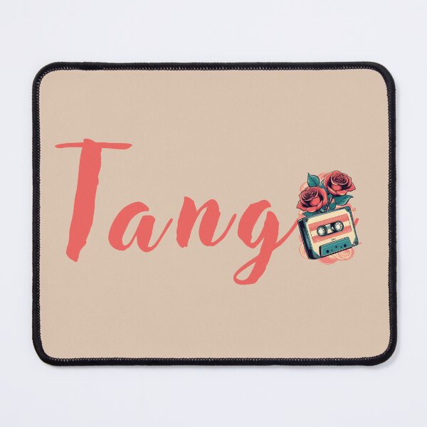 Item preview, Tango milonga dancer gif illustration cassette retro style designed and sold by La Loca.