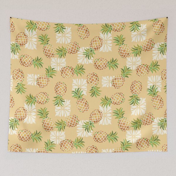 Item preview, Pineapple Toss Soft Orange designed and sold by Barbara Pixton.