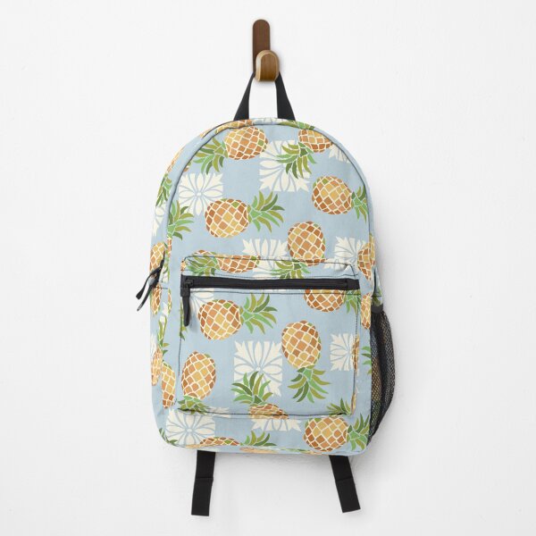 Item preview, Pineapple Toss Soft Blue designed and sold by Barbara Pixton.