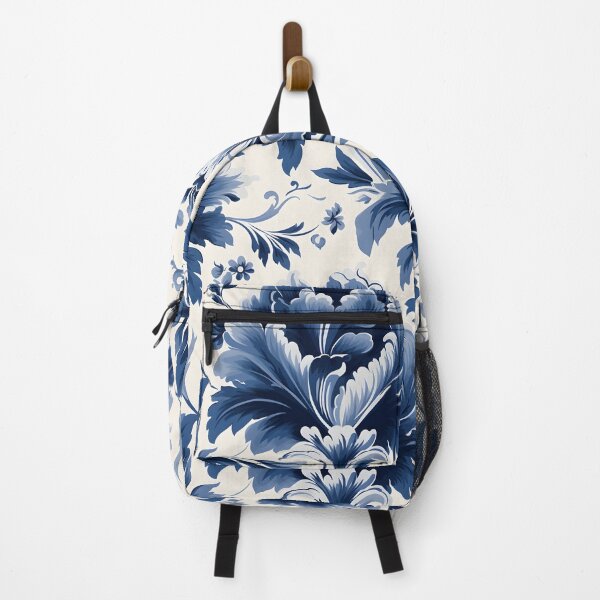 Item preview, Blue floral damask elegance designed and sold by NolineXpression.