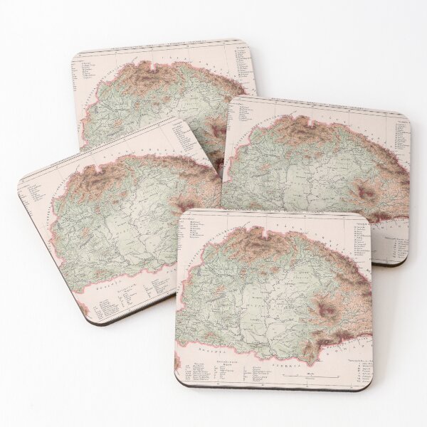 Item preview, Geographic Map of Hungary before 1918 designed and sold by HunHistory.