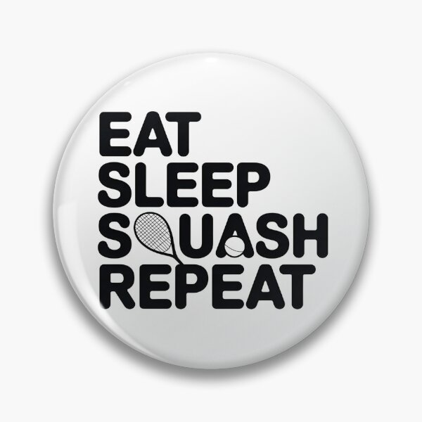 Item preview, Eat Sleep Squash Repeat | Squash  designed and sold by Zibis09.