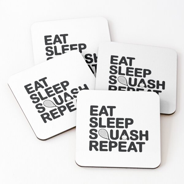 Item preview, Eat Sleep Squash Repeat | Squash  designed and sold by Zibis09.