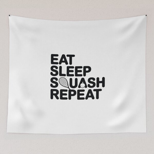 Item preview, Eat Sleep Squash Repeat | Squash  designed and sold by Zibis09.