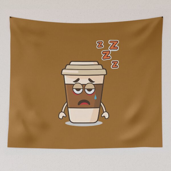 Item preview, Tired Coffee designed and sold by TeeLabDesign.