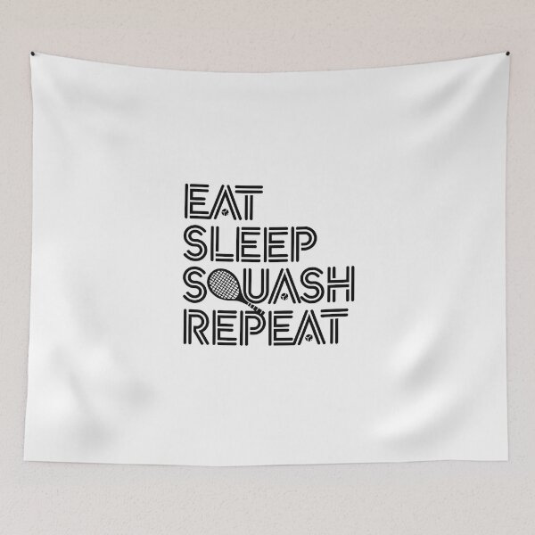 Item preview, Eat Sleep Squash Repeat | Squash  designed and sold by Zibis09.