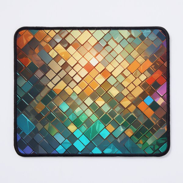 Item preview, Colorful mosaic steel pattern designed and sold by NolineXpression.