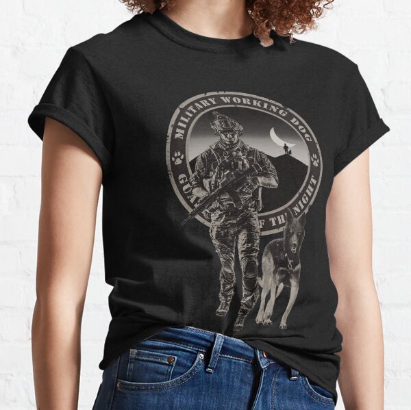military working dog t shirts