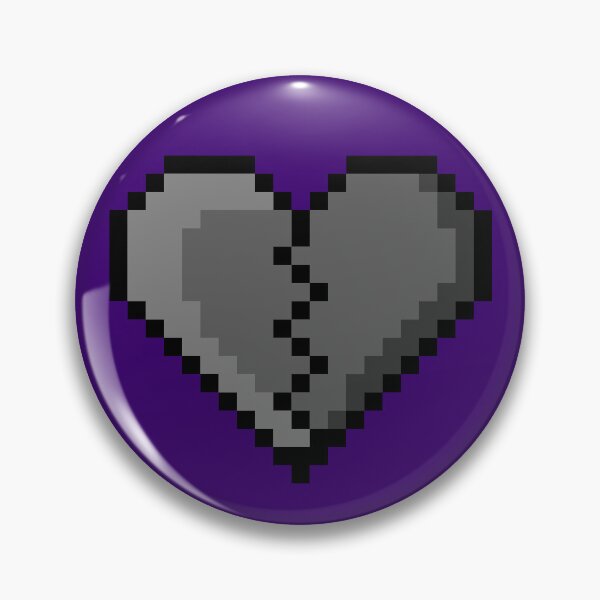 Artikelvorschau, Pixel-Sprite mit gebrochenem Herzen entworfen und verkauft von KiWiiU.