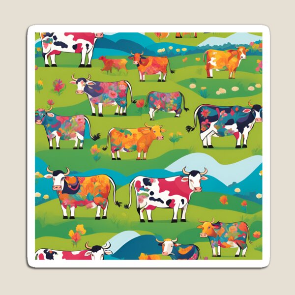 Item preview, Colorful Cow Parade designed and sold by Musterland.