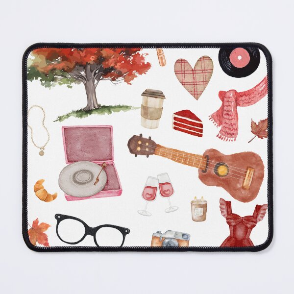 Item preview, Red Taylor's Version Watercolor designed and sold by hoosierswiftie.