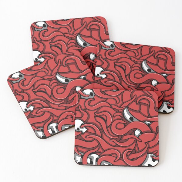 Item preview, Skulls n squids tentacles pattern designed and sold by Slex Lions, illustrateur.