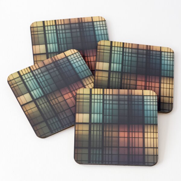 Item preview, Colorful grid pattern effect designed and sold by NolineXpression.