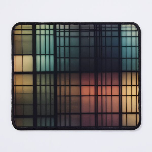 Item preview, Colorful grid pattern effect designed and sold by NolineXpression.