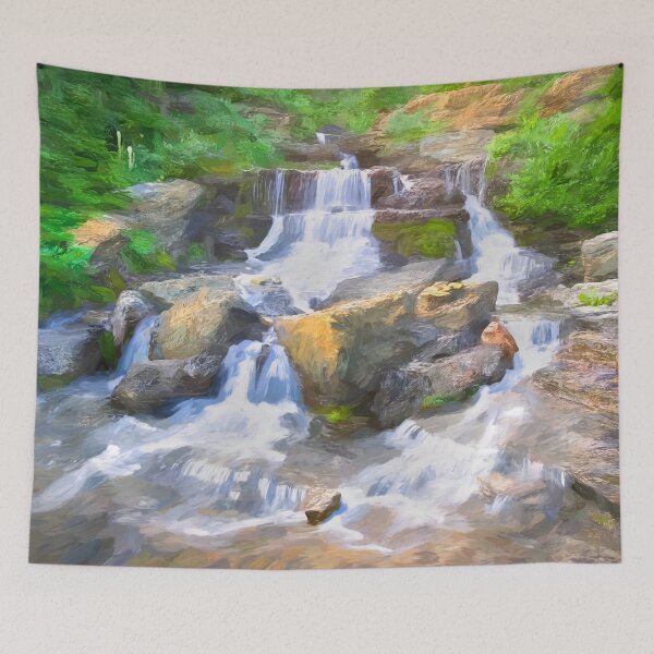 Item preview, Mountain Stream Glacier National Park X102  designed and sold by RichFrancoCars.
