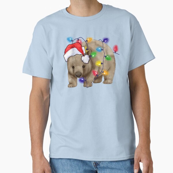 Item preview, Extra Festive Wombat - Christmas Wombat Australian Christmas Gift Men Woman Kids.  designed and sold by Taylor  ART.
