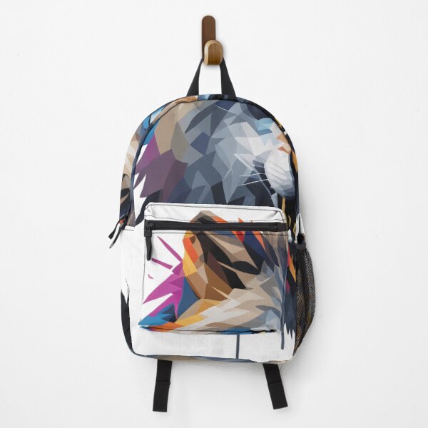 Item preview, Geometric Wolf with Vibrant Colors designed and sold by NomadicDreamer.