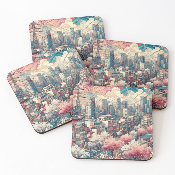 Item preview, Kyoto Metropolis designed and sold by ZenOfAIarts.