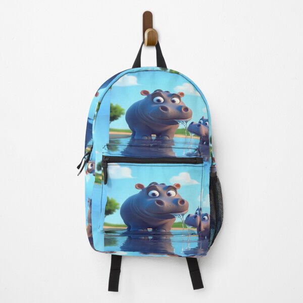 Item preview, Hippos drinking water designed and sold by Dadziosz.