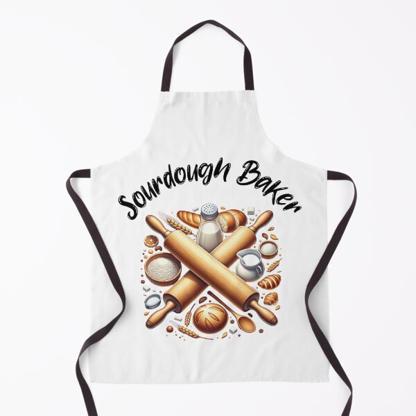 Item preview, Sourdough baker for woman baker baking bread rolling pin designed and sold by All Year Round.