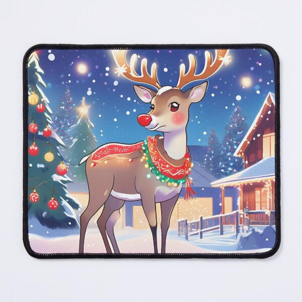 Item preview, Magical Christmas Reindeer designed and sold by Gina-Rosa.
