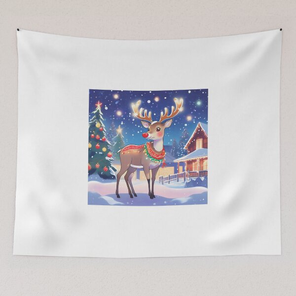 Item preview, Magical Christmas Reindeer designed and sold by Gina-Rosa.