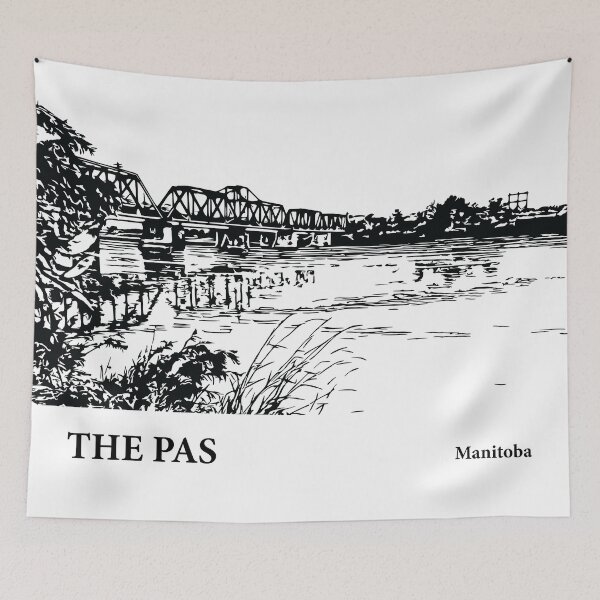 Item preview, The Pas Manitoba designed and sold by Lakeric Cityscapes.