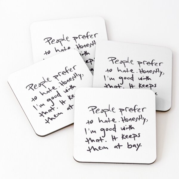 Item preview, People Prefer to Hate designed and sold by abeink.