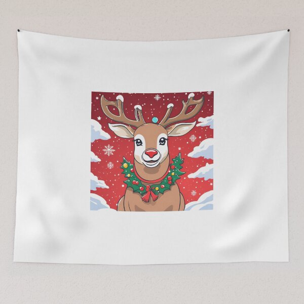 Item preview, Magical Christmas Reindeer designed and sold by Gina-Rosa.