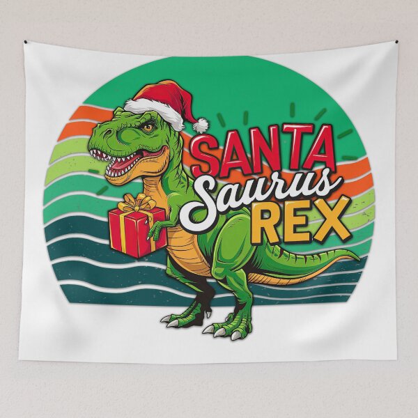 Item preview, Christmas Dinosaur Holiday Design designed and sold by KelvinBlaze.