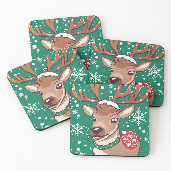 Item preview, Magical Christmas Reindeer designed and sold by Gina-Rosa.
