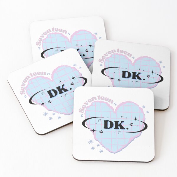 Item preview, SEVENTEEN's DK K-Pop Heart Scrapbook Design - Blue And Pink Carat designed and sold by AJUNICE STUDIO.