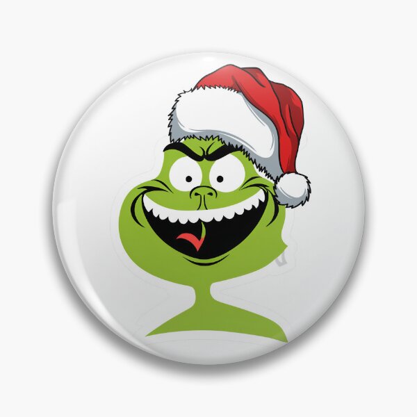 Artikelvorschau, Grinch mit roter Weihnachtsmütze entworfen und verkauft von eMShoper.