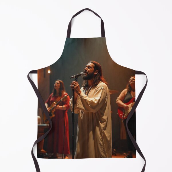 Item preview, Jesus, leading, church, worship team, worship, praise, Jesus guitar, Jesus playing music, designed and sold by tshirtart2024.