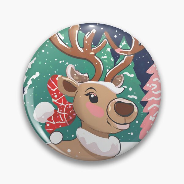 Item preview, Magical Christmas Reindeer designed and sold by Gina-Rosa.
