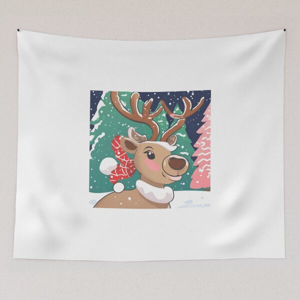Item preview, Magical Christmas Reindeer designed and sold by Gina-Rosa.