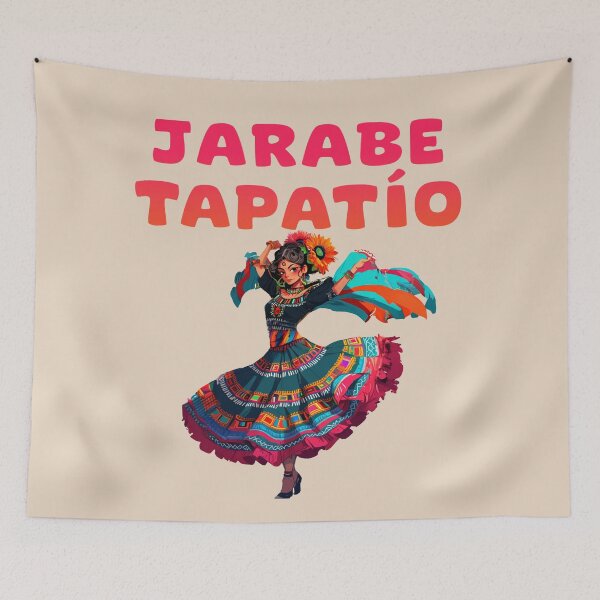 Item preview, Mexican jarabe tapatio dancer designed and sold by La Loca.