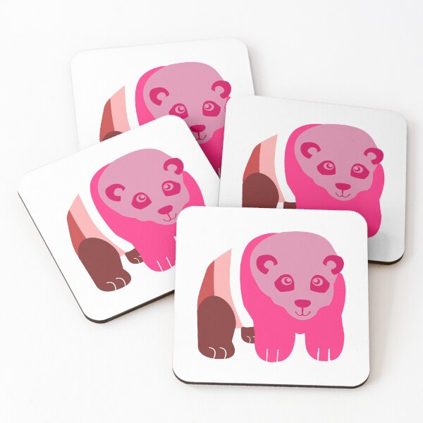 Item preview, Pink Lesiban Panda Pride Flag designed and sold by HarveyHandcraftsandDesigns.