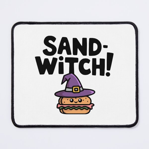 Item preview, Sand Witch! Cute Sandwich Pun designed and sold by PMCreative.