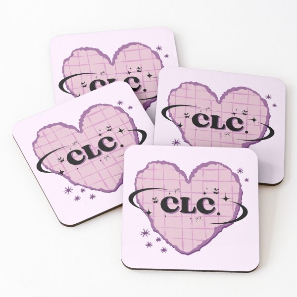 Item preview, CLC K-Pop Heart Scrapbook Design in Pink And Purple Pastels designed and sold by AJUNICE STUDIO.