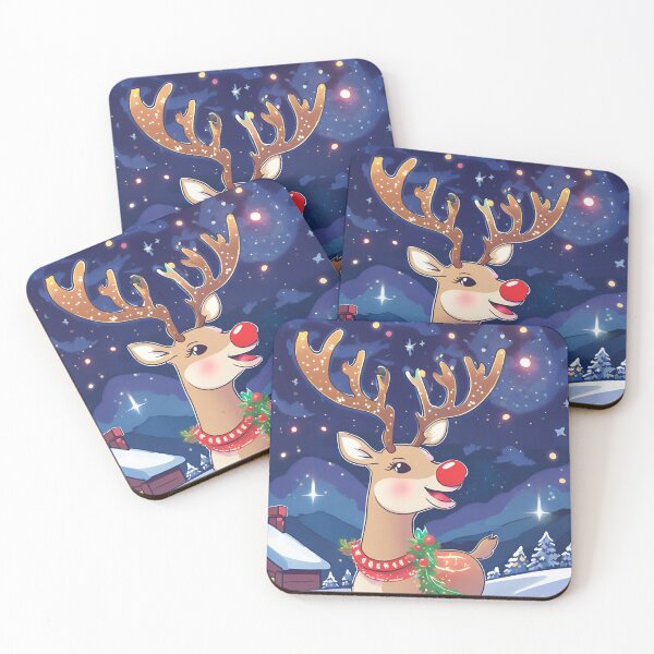 Item preview, Magical Christmas Reindeer designed and sold by Gina-Rosa.