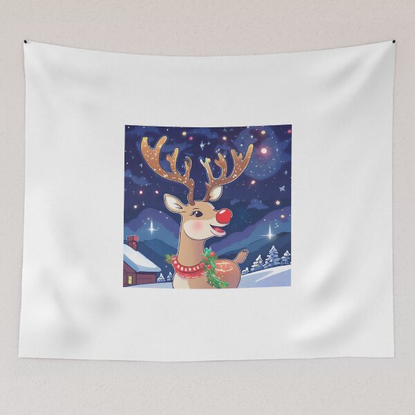Item preview, Magical Christmas Reindeer designed and sold by Gina-Rosa.