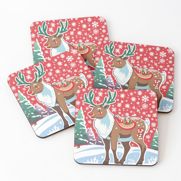 Item preview, Sublime Magical Christmas Reindeer designed and sold by Gina-Rosa.