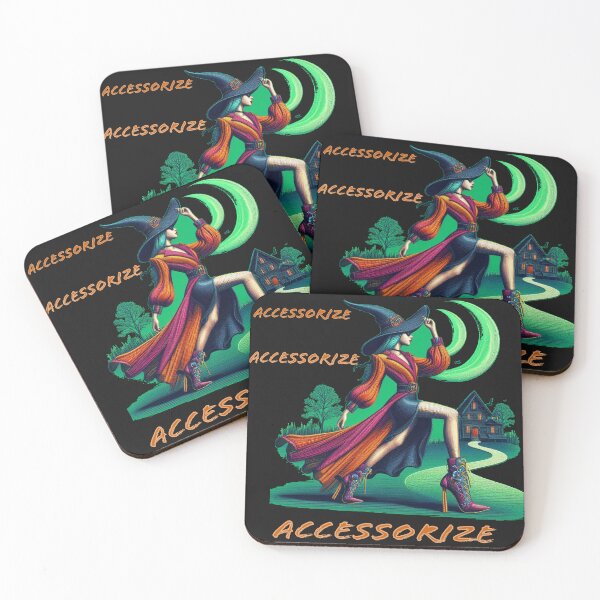 Item preview, Fancy Witch with Accessories designed and sold by 502Templates.