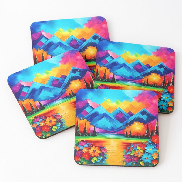 Item preview, Dreamscape Horizon Painting designed and sold by Health And Fitness Posts e-Store.