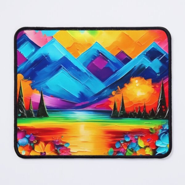 Item preview, Dreamscape Horizon Painting designed and sold by Health And Fitness Posts e-Store.