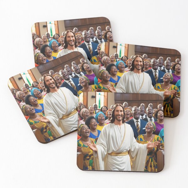Item preview, Black church, African Church, Jesus, leading, church, worship team, worship, praise, Jesus guitar, Jesus playing music, designed and sold by tshirtart2024.