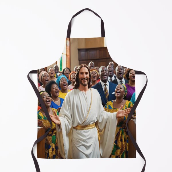 Item preview, Black church, African Church, Jesus, leading, church, worship team, worship, praise, Jesus guitar, Jesus playing music, designed and sold by tshirtart2024.