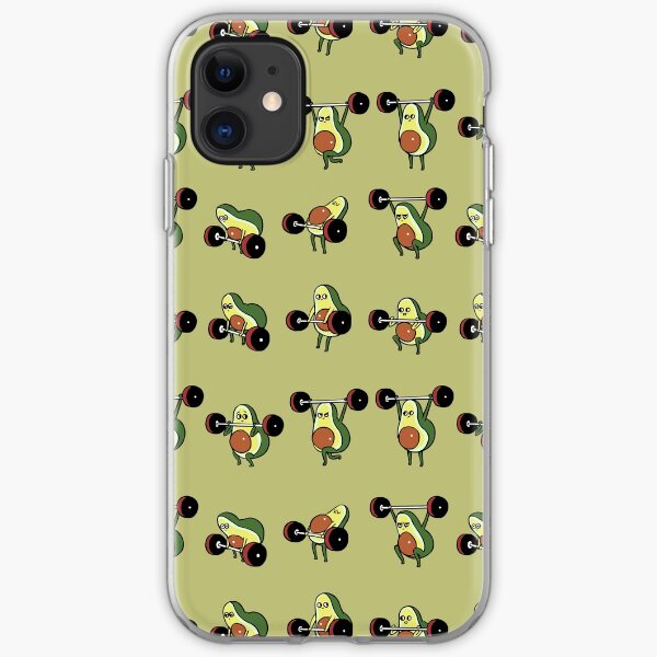 OLYMPIC LIFTING Avocado iPhone Soft Case