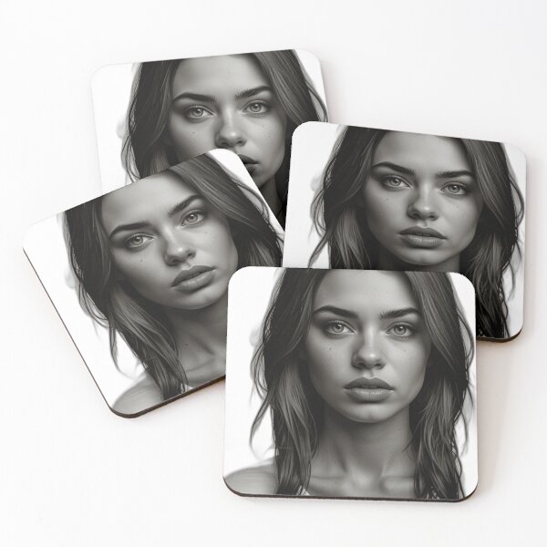 Item preview, Expressive Emotion T-Shirts - Black & White Outline Art designed and sold by Leo digital art.